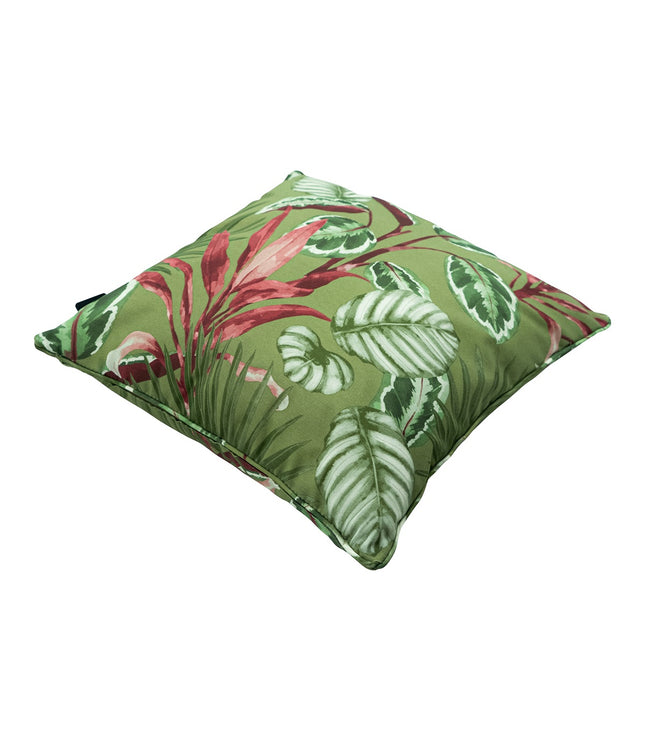 Sierkussen paspel ca.50x50cm Outdoor+ Cala green