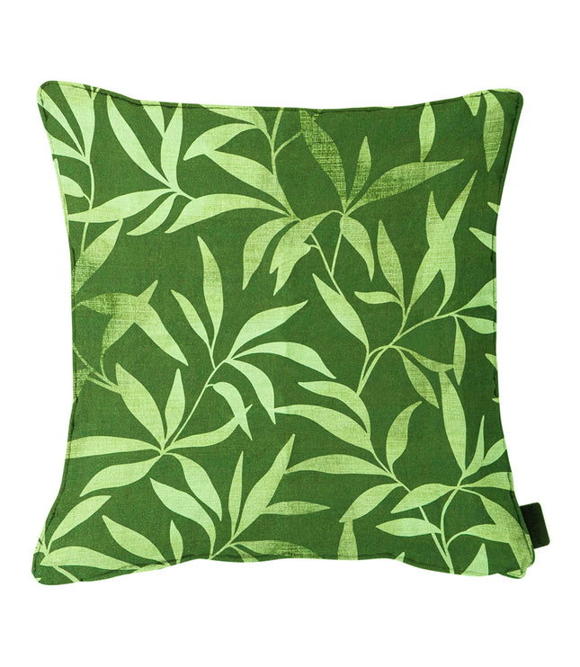 Sierkussen paspel ca.50x50cm Outdoor+ Fergus green