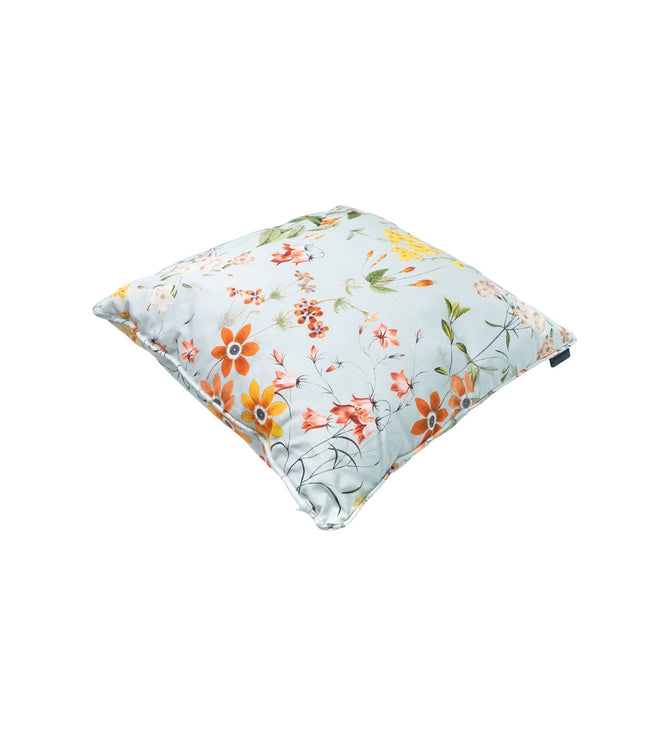 Sierkussen paspel ca.50x50cm Outdoor+ Milly azure