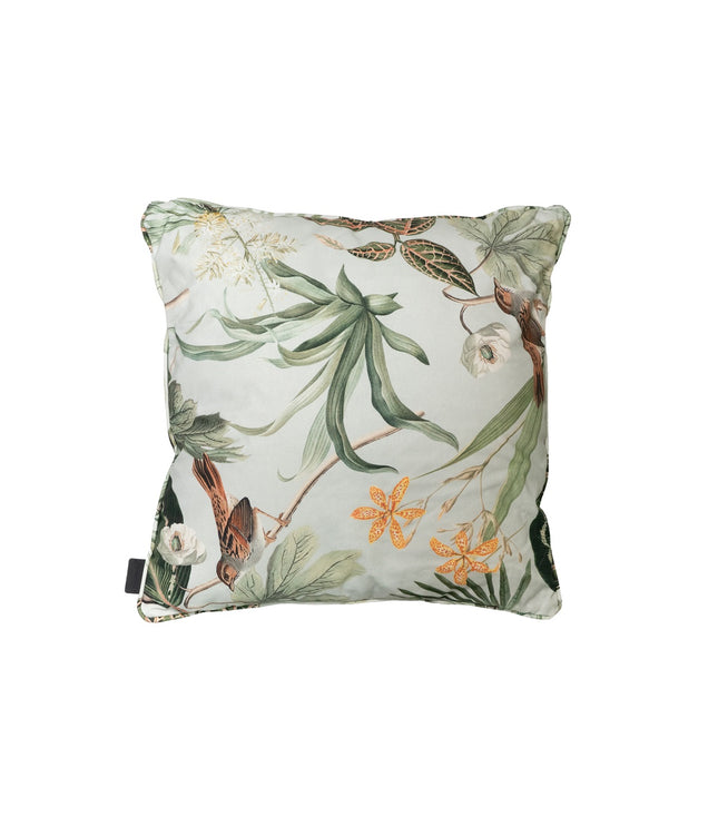 Sierkussen paspel ca.50x50cm Outdoor+ Grasse green