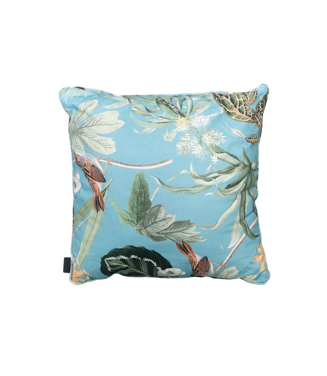 Sierkussen paspel ca.50x50cm Outdoor+ Grasse aqua