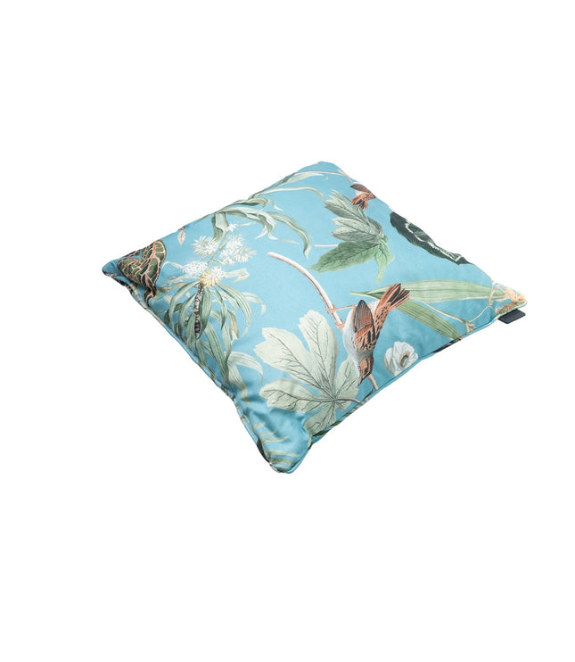 Sierkussen paspel ca.50x50cm Outdoor+ Grasse aqua