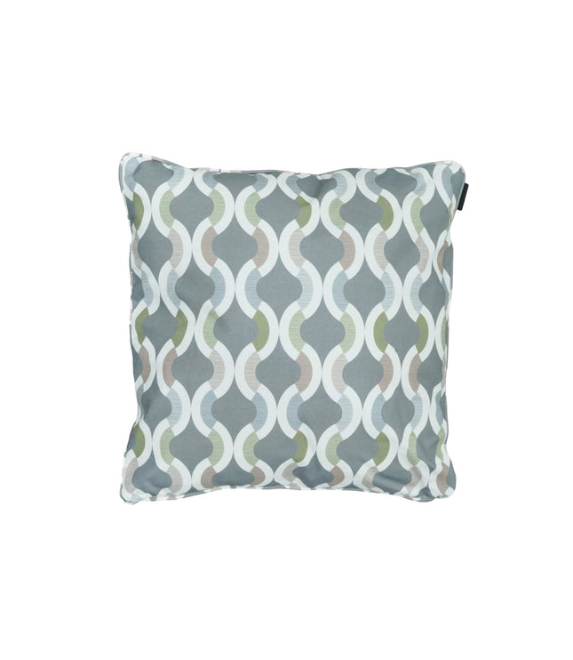Sierkussen paspel ca.50x50cm Outdoor+ Trivia grey