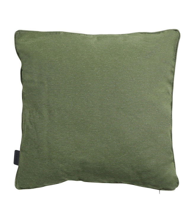 Sierkussen paspel ca.45x45cm Panama green