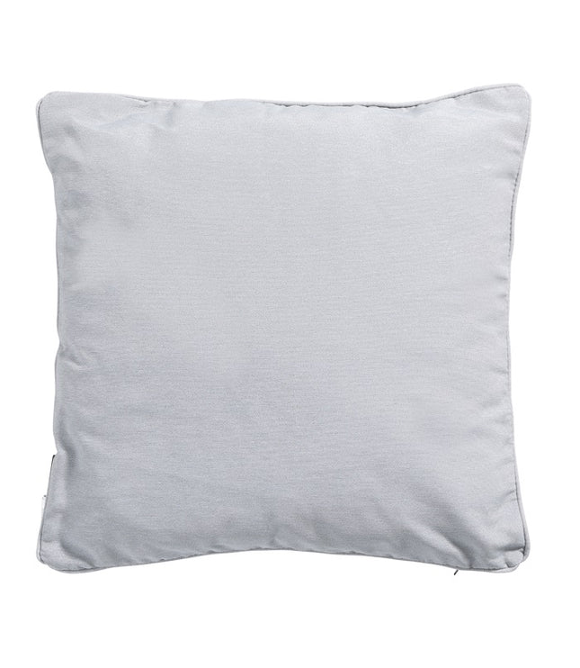 Sierkussen paspel ca.45x45cm Panama light grey