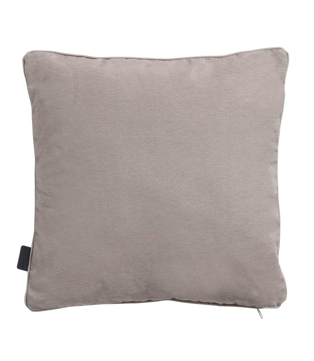 Sierkussen paspel ca.45x45cm Panama jute