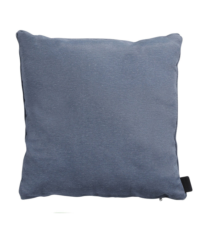 Sierkussen paspel ca.45x45cm Panama safier blue