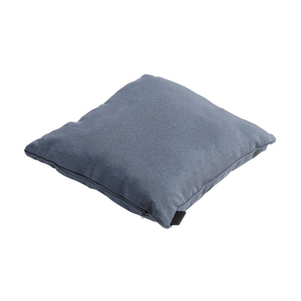 Sierkussen paspel ca.60x60cm Panama safier blue