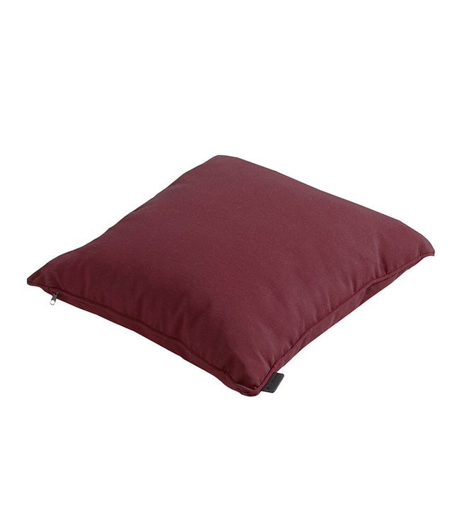 Sierkussen paspel ca.60x60cm Panama bordeaux