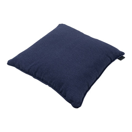 Sierkussen paspel ca.60x60cm Panama indigo