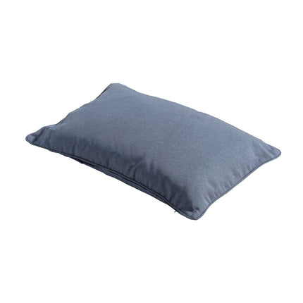 Sierkussen paspel ca.40x60cm Panama safier blue