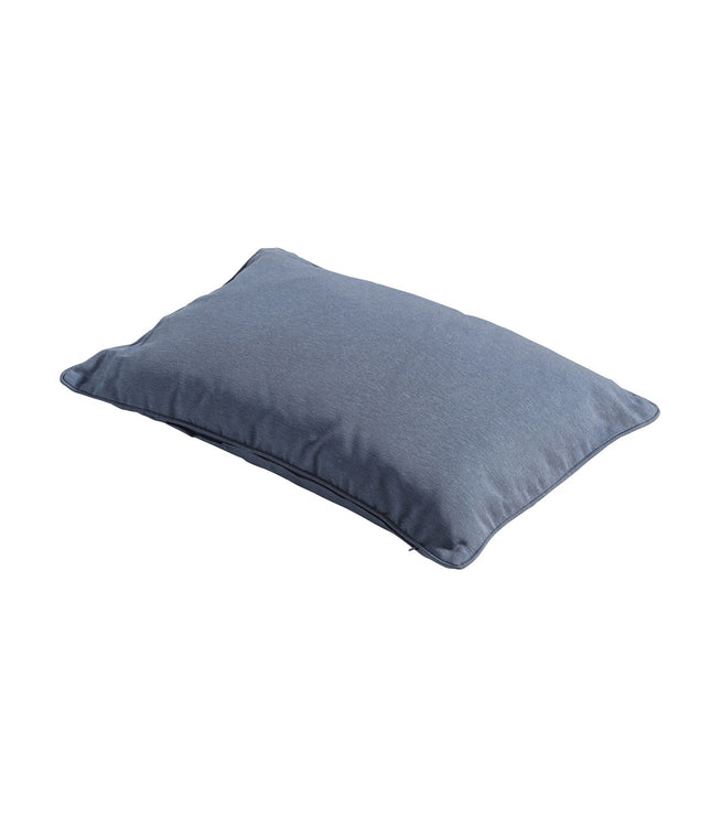 Sierkussen paspel ca.40x60cm Panama safier blue