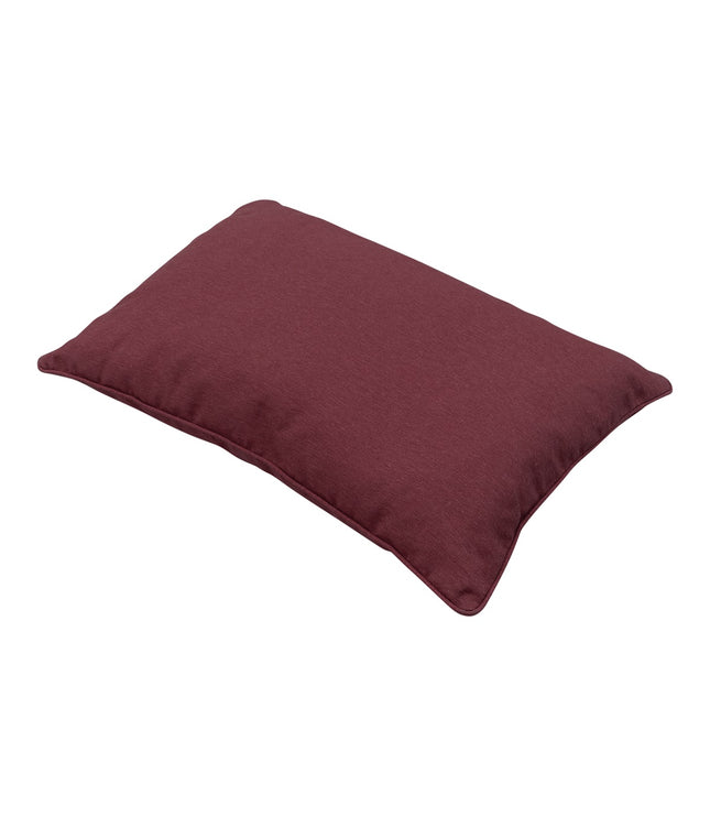 Sierkussen paspel ca.40x60cm Panama bordeaux