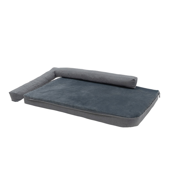 Hondenmand Royal large wasbaar ca.120x80x23cm Oxford grijs