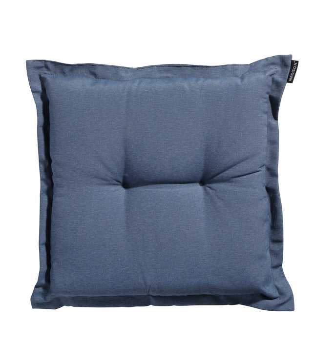 Zit universeel ca.50x50cm Panama safier blue