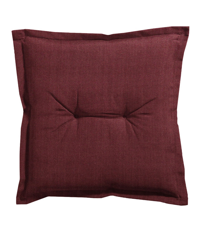 Zit universeel ca.50x50cm Panama bordeaux