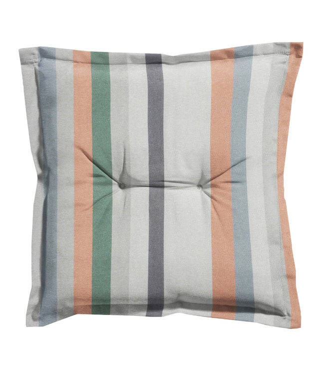 Zit universeel ca.50x50cm Righe salmone