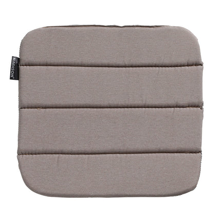 Modern dining kussen ca.40x40cm Panama taupe