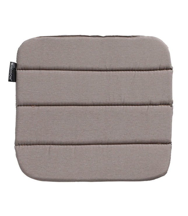 Modern dining kussen ca.40x40cm Panama taupe