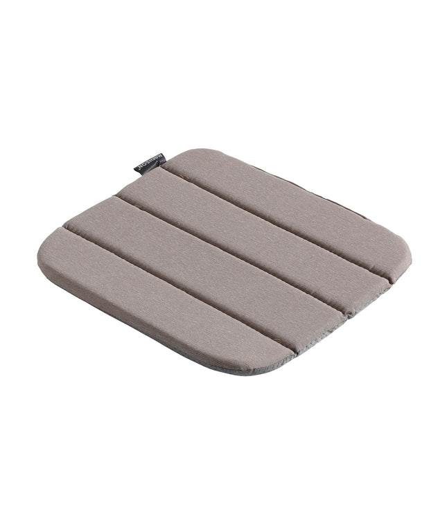 Modern dining kussen ca.40x40cm Panama taupe