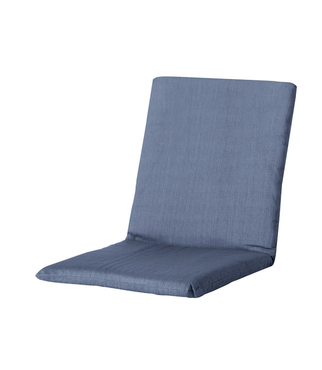 Stapelstoel kussen ca.97x49cm Basic blue