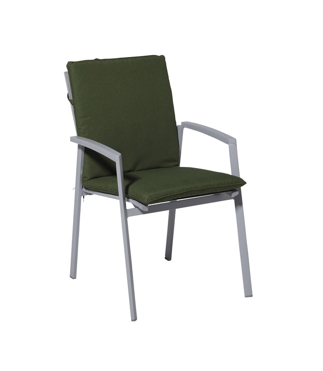 Stapelstoel kussen ca.97x49cm Panama green