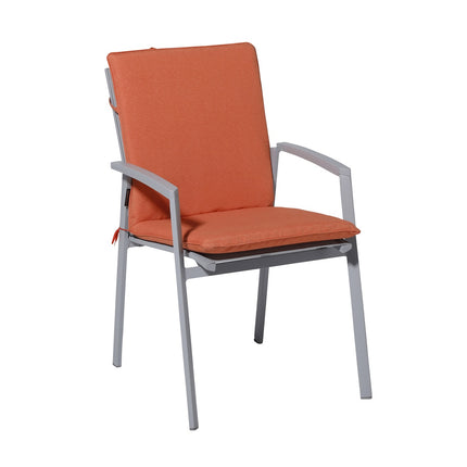 Stack Stuhl Kissen ca.97x49cm Panama Flame Orange