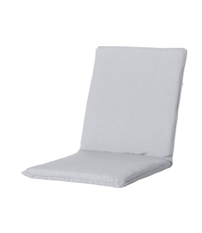 Stapelstoel kussen ca.97x49cm Panama light grey