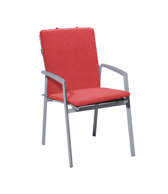 Stapelstoel kussen ca.97x49cm Panama brick red