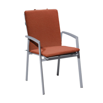 Stapelstoel kussen ca.97x49cm Panama terra