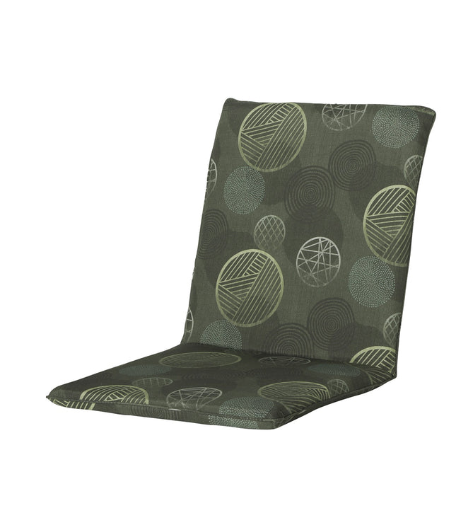 Stapelstoel kussen ca.97x49cm Circle green