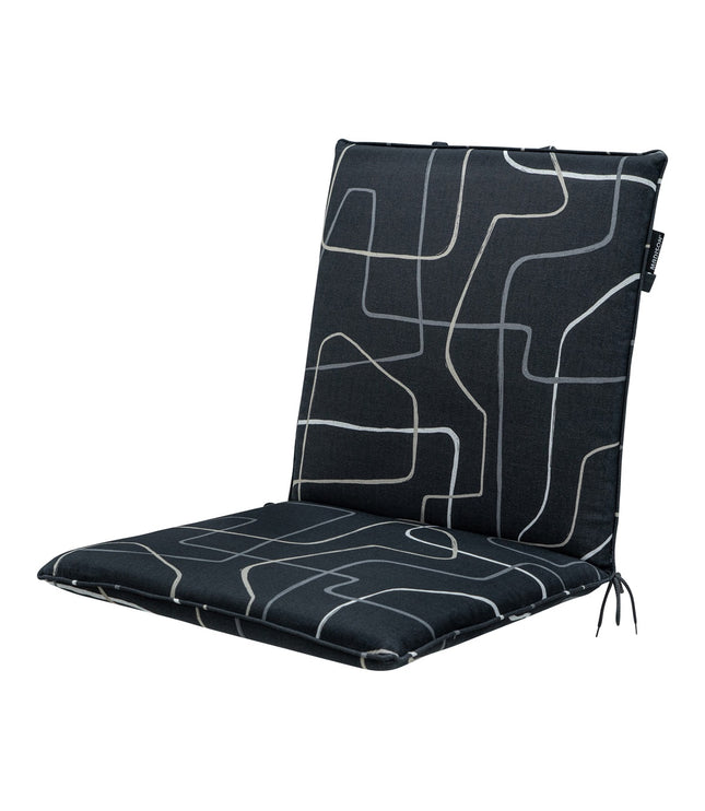 Stapelstoel kussen ca.97x49cm Joah grey