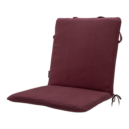 Stapelstoel kussen ca.97x49cm Bordeaux canvas eco+