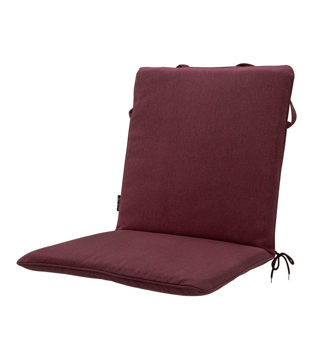 Stapelstoel kussen ca.97x49cm Bordeaux canvas eco+