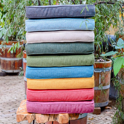 Stapelstoel kussen ca.97x49cm Bordeaux canvas eco+