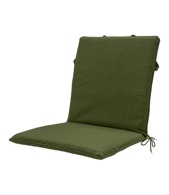 Stapelstoel kussen ca.97x49cm Moss green canvas eco+