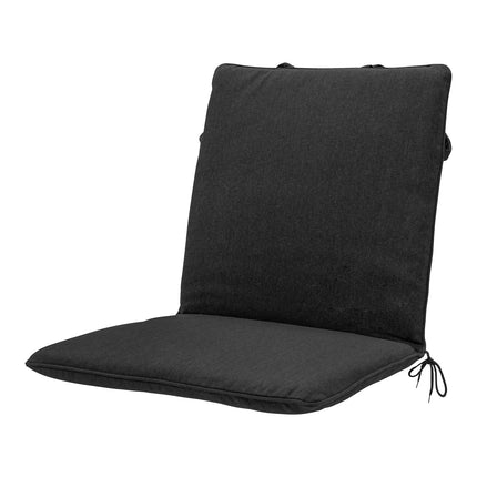 Stapelstoel kussen ca.97x49cm Black canvas eco+