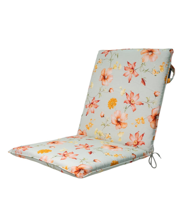 Stapelstoel kussen ca.97x49cm Florina orange