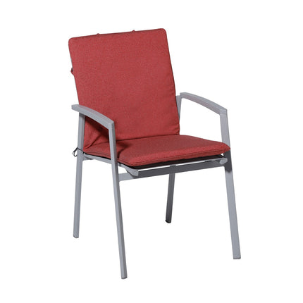 Stapelstoel kussen ca.97x49cm Outdoor Manchester red