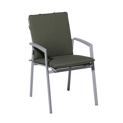Stapelstoel kussen ca.97x49cm Outdoor Manchester green