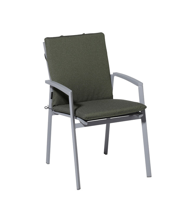 Stapelstoel kussen ca.97x49cm Outdoor Manchester green
