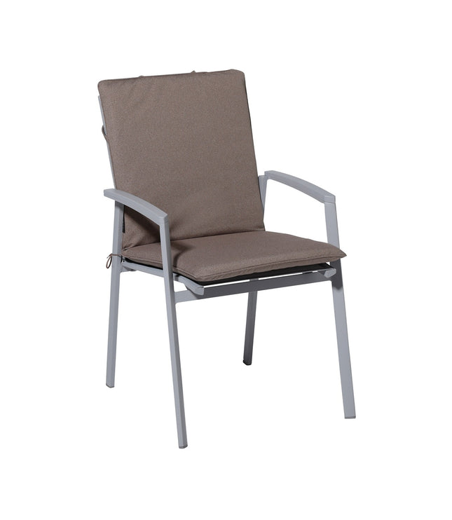Stapelstoel kussen ca.97x49cm Outdoor Manchester taupe