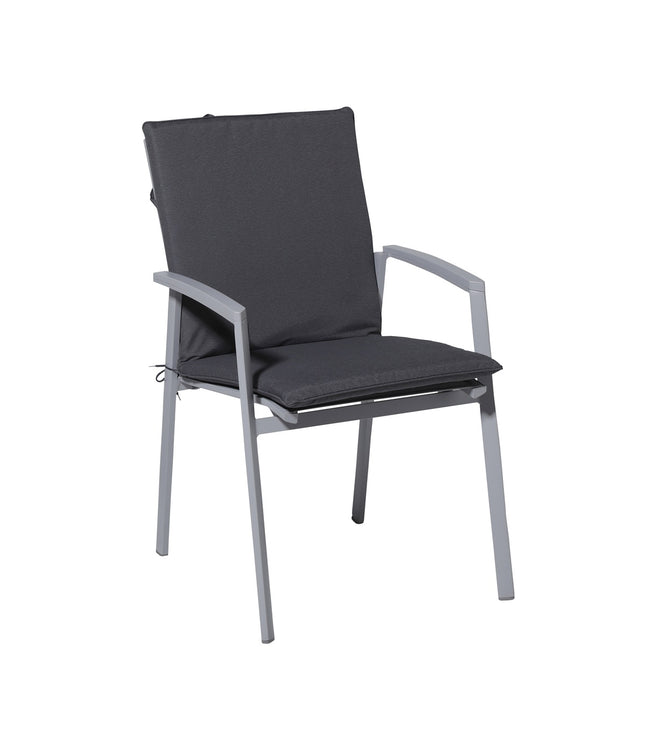 Stapelstoel kussen ca.97x49cm Outdoor Panama grey