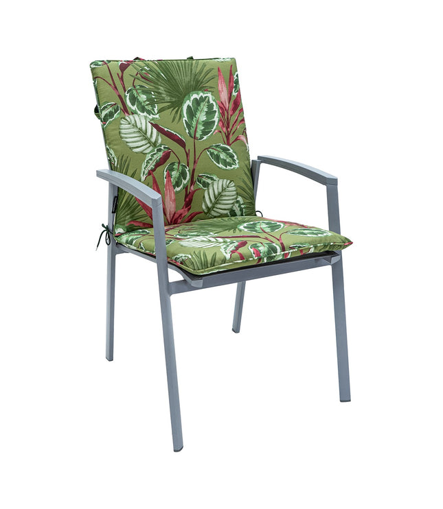 Stapelstoel kussen ca.97x49cm Outdoor+ Cala green