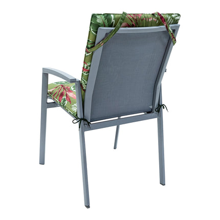 Stapelstoel kussen ca.97x49cm Outdoor+ Cala green