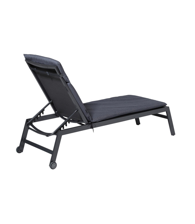 Ligbedkussen ca.190x60cm Outdoor Manchester denim grey