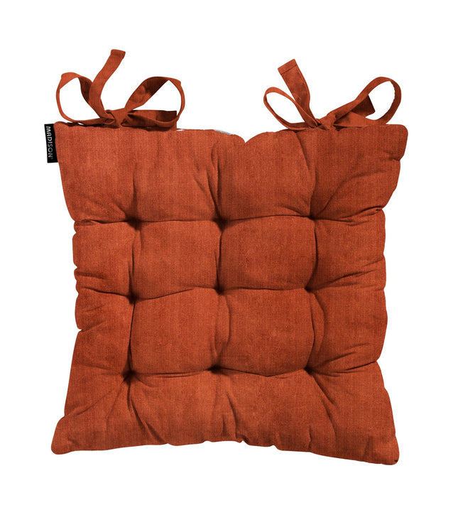 Toscane kussen ca.46x46cm Basic terra