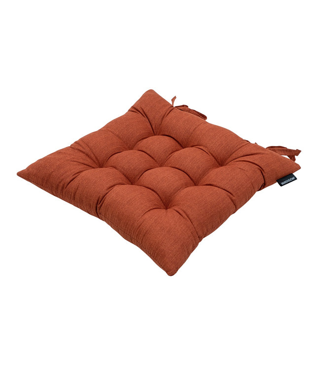 Toscane kussen ca.46x46cm Basic terra