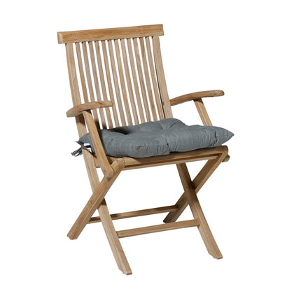 Toscane kussen ca.46x46cm Basic grey
