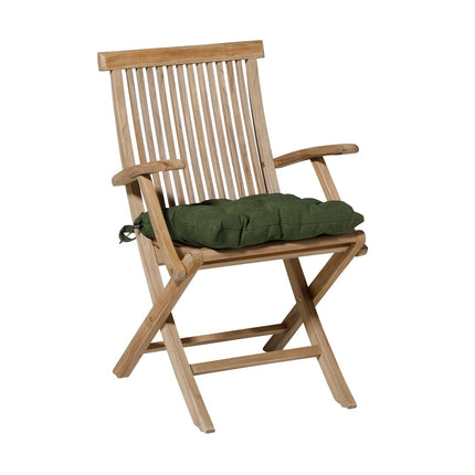 Toscane kussen ca.46x46cm Panama green